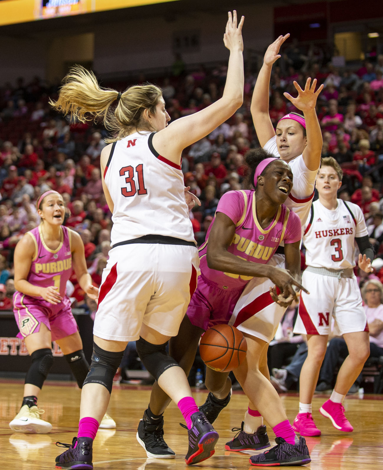 Nebraska Cornhuskers vs. Purdue Boilermakers Womens 2.10
